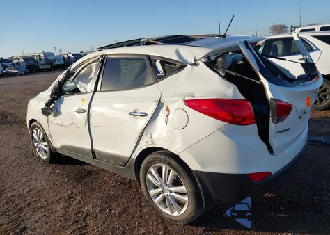 2013 Hyundai Tucson Limited из США, поврежденный, VIN KM8JU3AC8DU602142